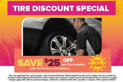 Tire Discount Special