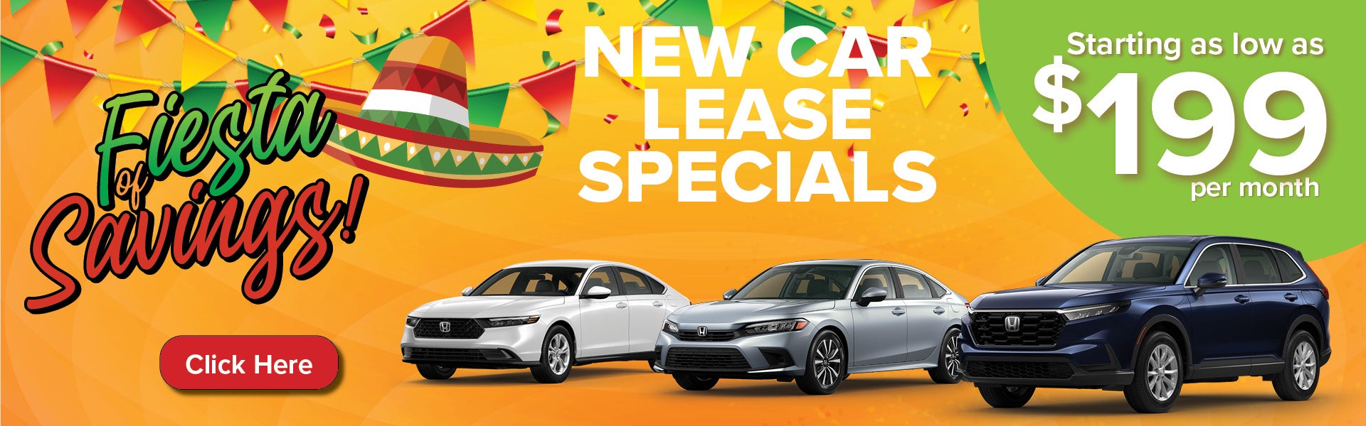 New Car Lease Specials Starting as low as $199 per month
