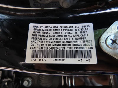 2013 Honda Civic LX