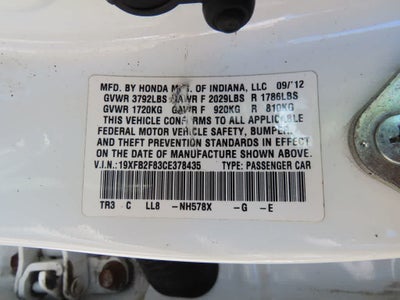 2012 Honda Civic Base