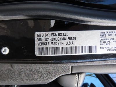 2021 Jeep Grand Cherokee L Overland