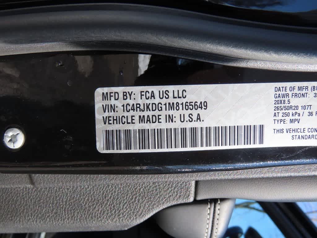 2021 Jeep Grand Cherokee L Overland