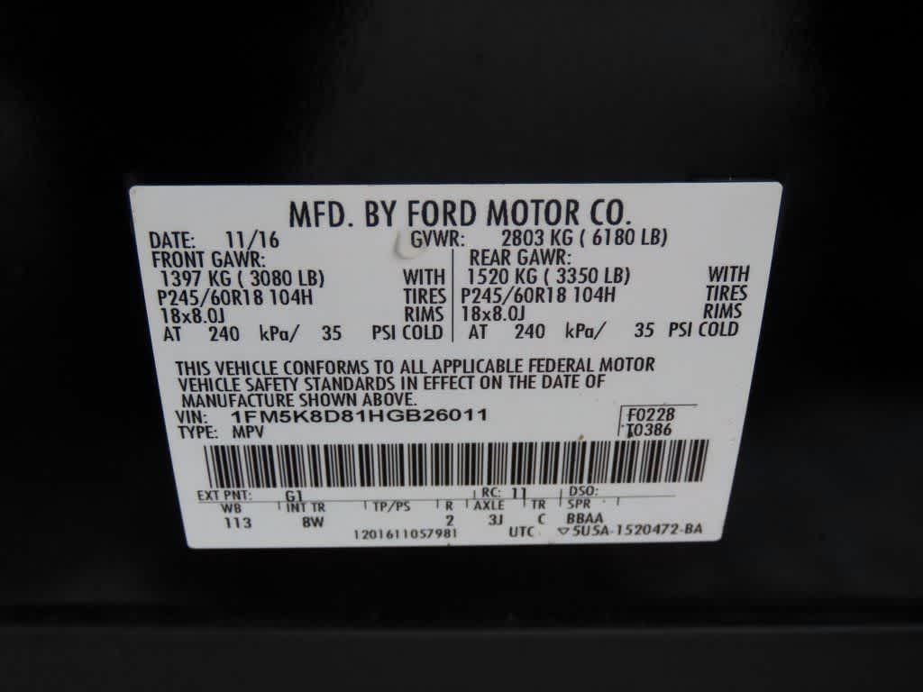 2017 Ford Explorer XLT