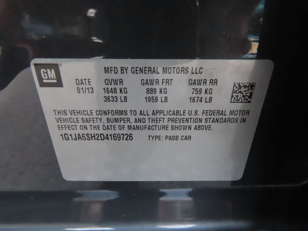 2013 Chevrolet Sonic LS