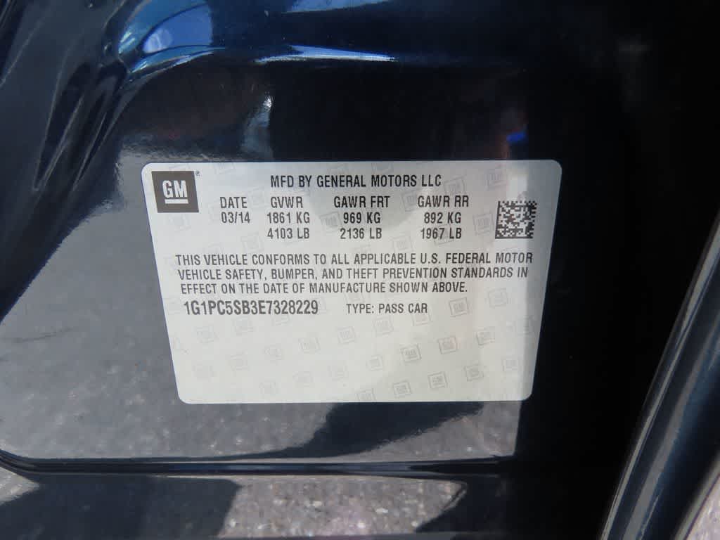 2014 Chevrolet Cruze 1LT
