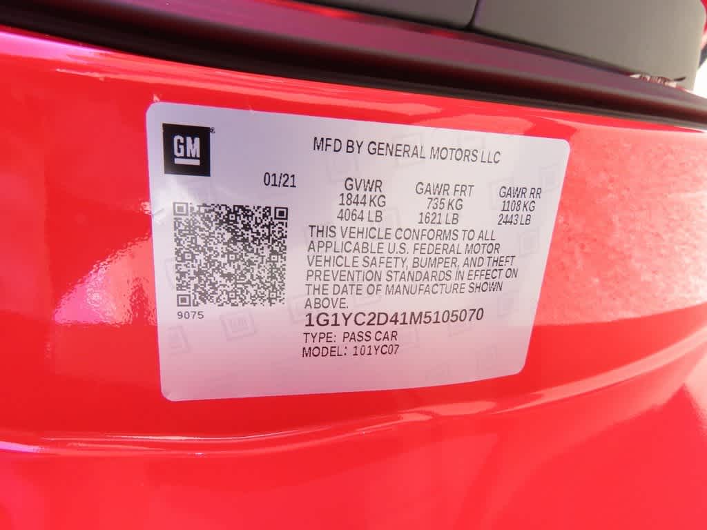 2021 Chevrolet Corvette 3LT