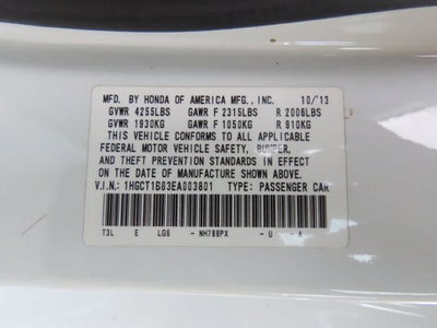 2014 Honda Accord Base