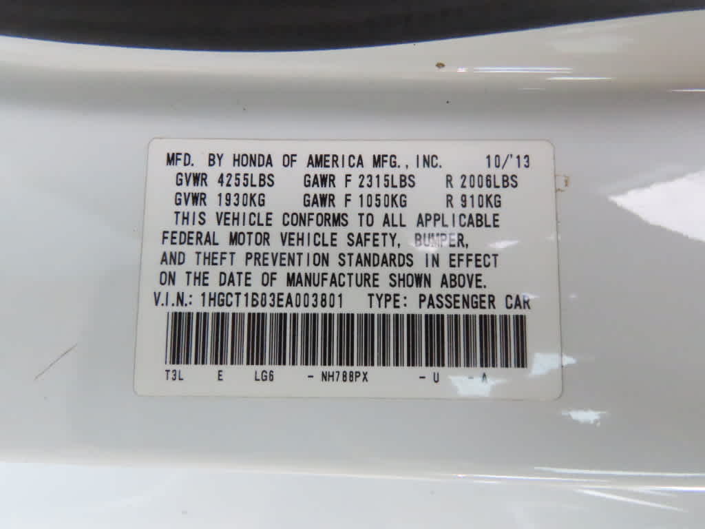 2014 Honda Accord Base