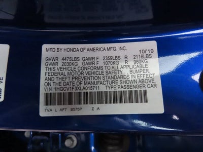 2020 Honda Accord Sport