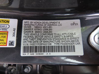 2023 Honda Accord LX