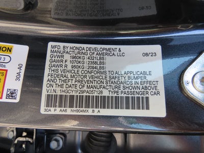 2023 Honda Accord LX
