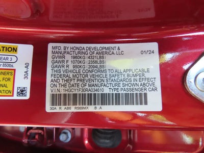 2024 Honda Accord EX