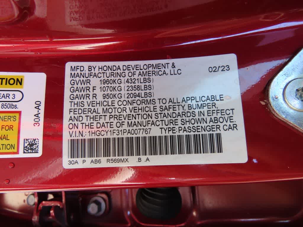 2023 Honda Accord Base