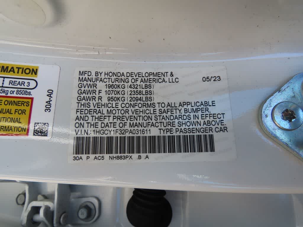 2023 Honda Accord Base