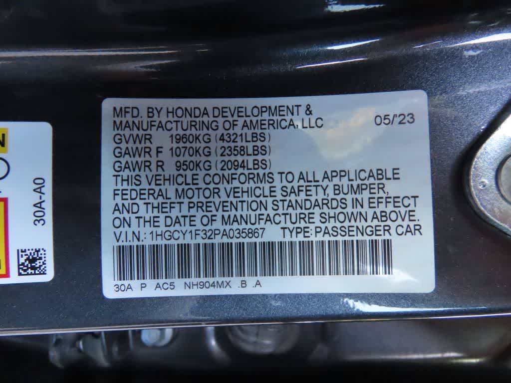 2023 Honda Accord Base