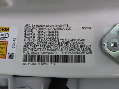 2023 Honda Accord EX
