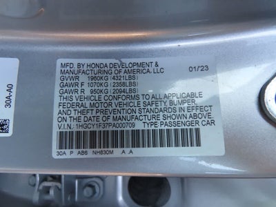 2023 Honda Accord EX