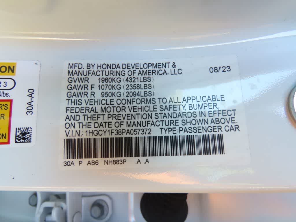 2023 Honda Accord EX