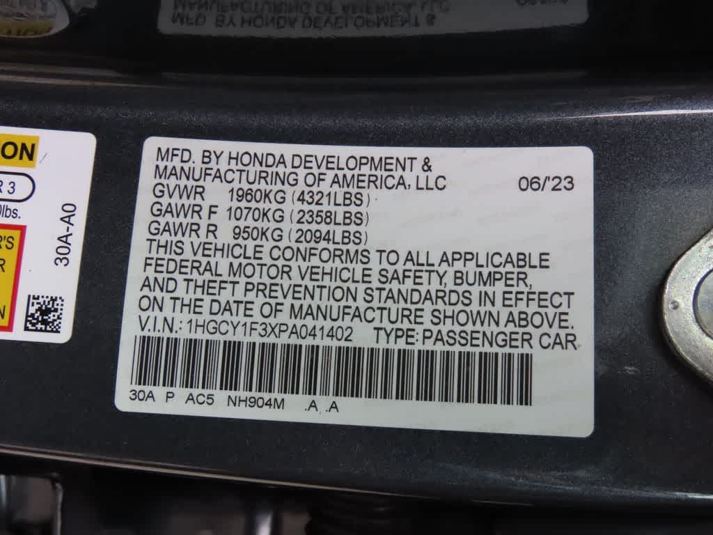 2023 Honda Accord Base