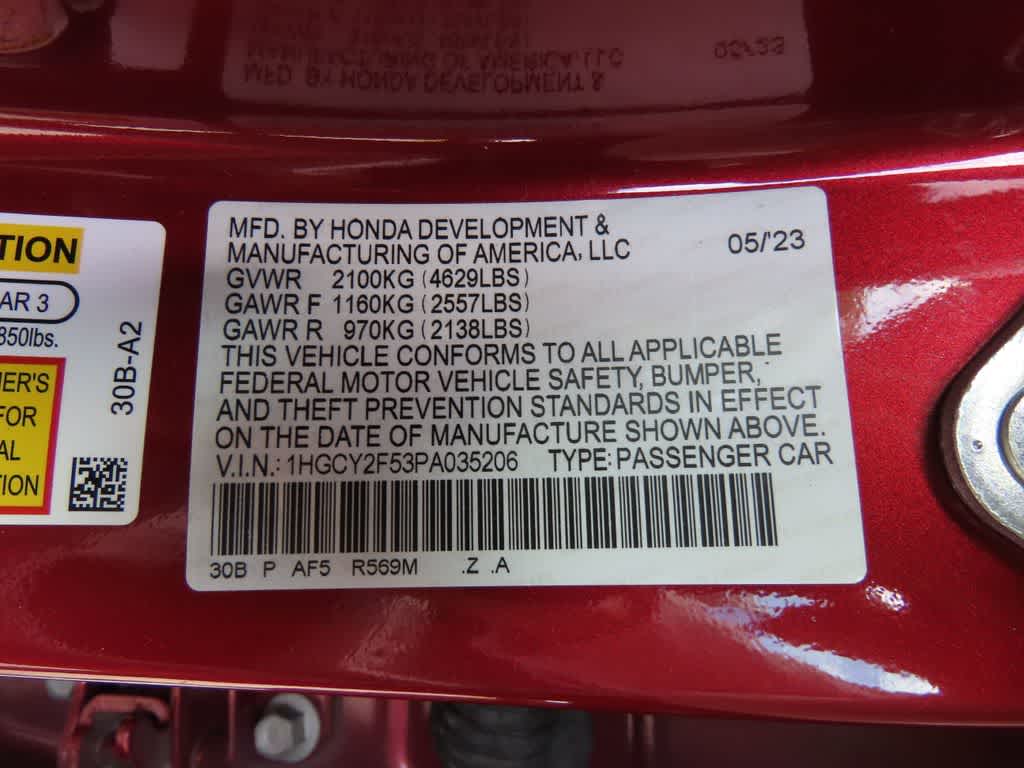 2023 Honda Accord Hybrid Sport