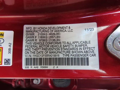 2024 Honda Accord Hybrid Sport