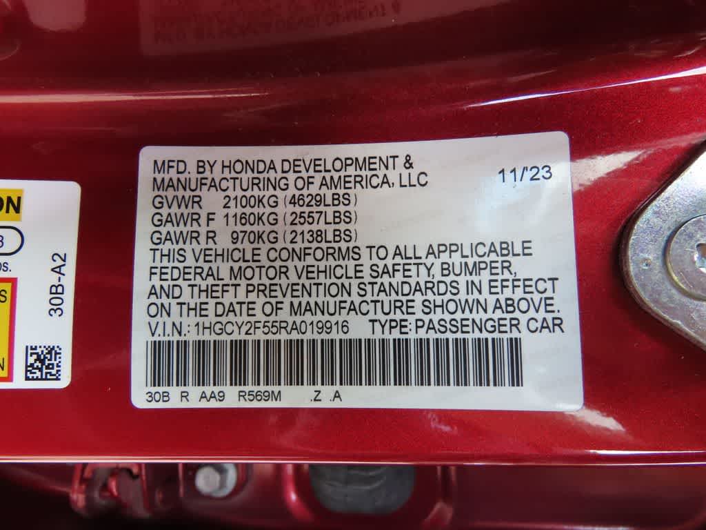 2024 Honda Accord Hybrid Sport