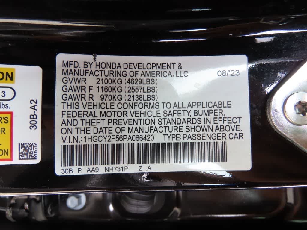 2023 Honda Accord Hybrid Sport