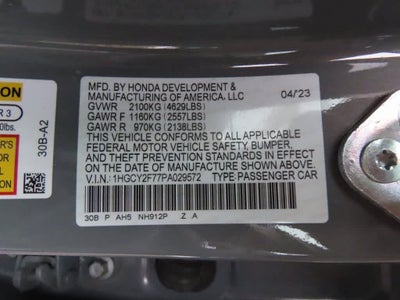 2023 Honda Accord Hybrid Sport-L