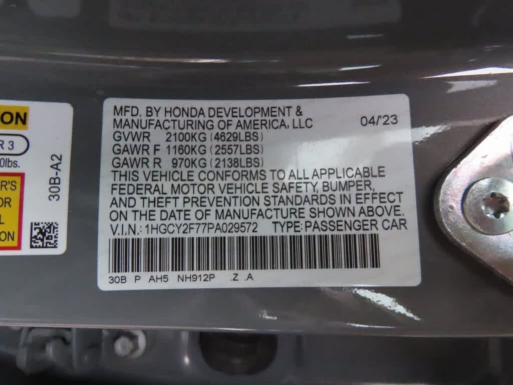 2023 Honda Accord Hybrid Sport-L