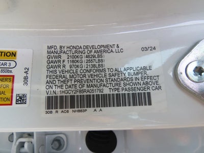 2024 Honda Accord Hybrid Touring