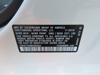 2014 Volkswagen Passat Base