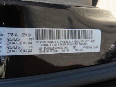 2017 Dodge Grand Caravan GT