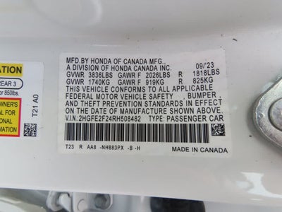 2024 Honda Civic LX