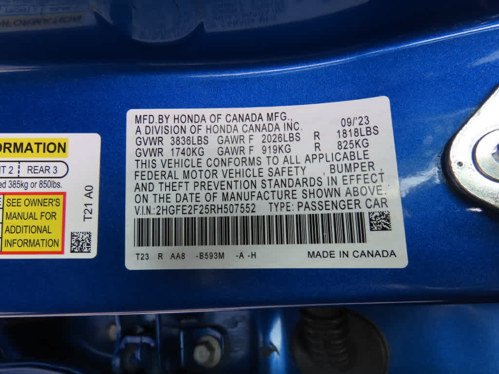 2024 Honda Civic LX