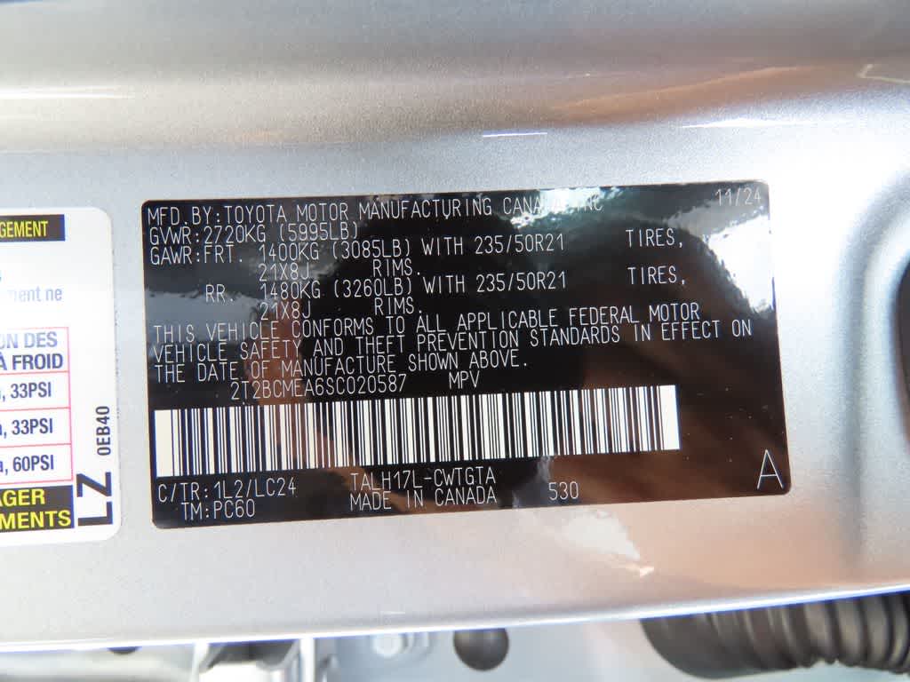 2025 Lexus RX 500h F SPORT Performance