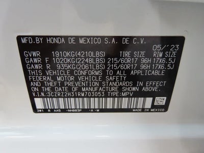 2024 Honda HR-V LX