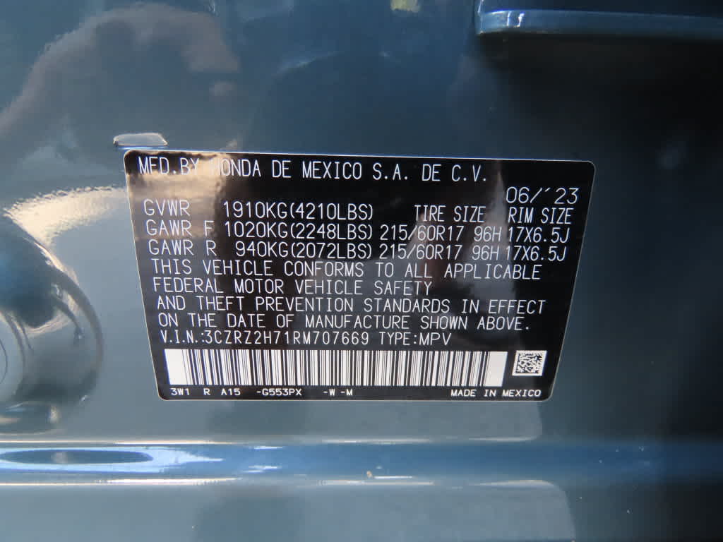2024 Honda HR-V EX-L - Photo 27