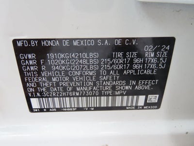 2024 Honda HR-V EX-L
