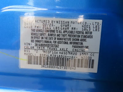 2025 Nissan Sentra SR