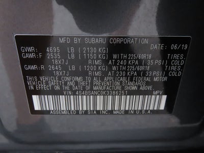 2019 Subaru Outback Limited