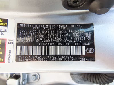 2018 Toyota Camry LE