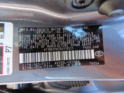 2014 Toyota Camry Hybrid XLE