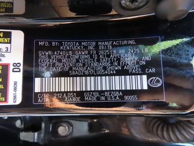 2020 Lexus ES 350 ES 350