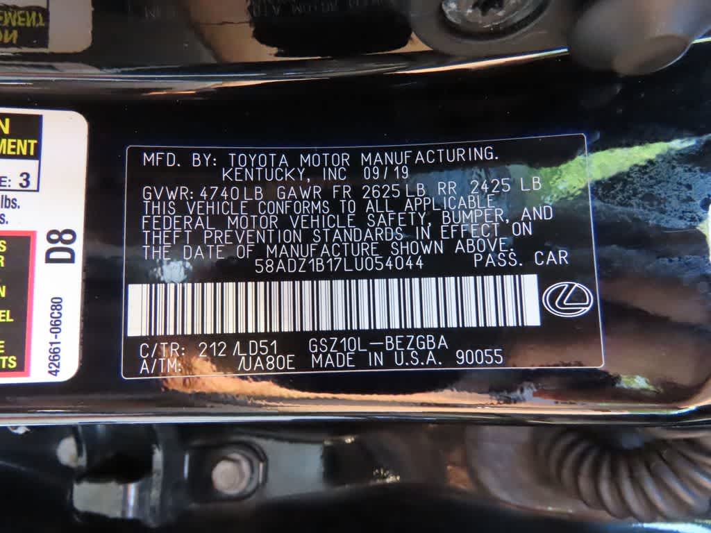 2020 Lexus ES 350 ES 350