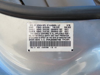 2008 Honda Odyssey EX