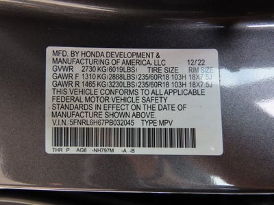 2023 Honda Odyssey EX-L