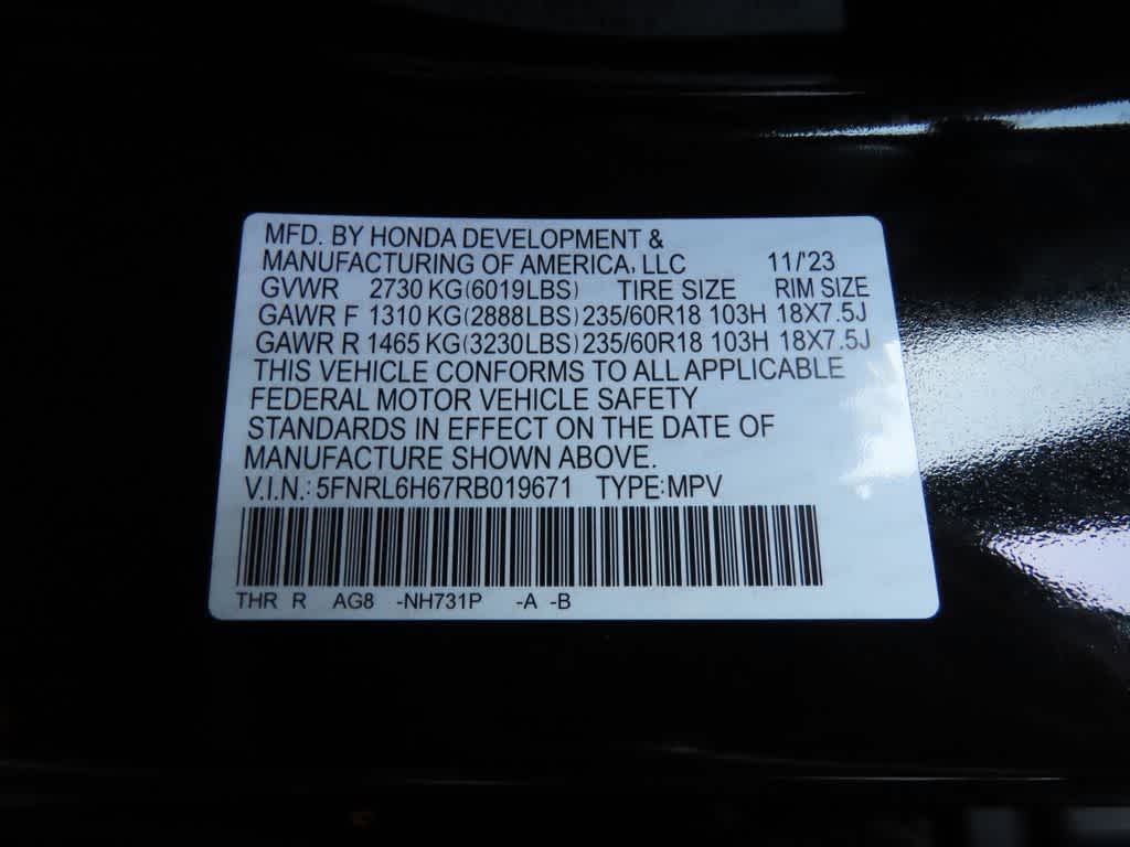 2024 Honda Odyssey EX-L - Photo 28