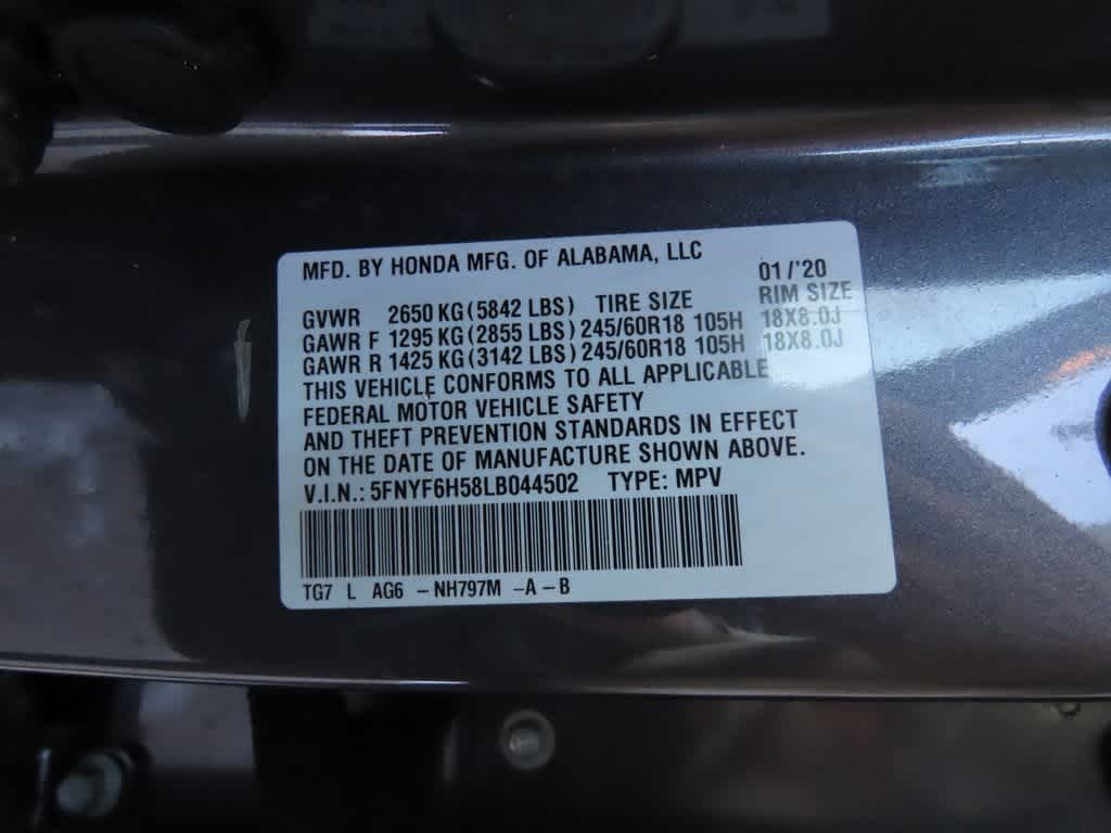 2020 Honda Pilot EX-L