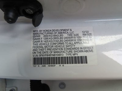 2022 Honda Pilot TrailSport