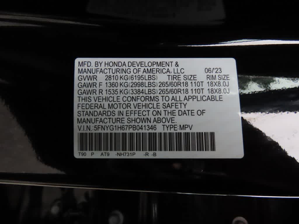 2023 Honda Pilot TrailSport